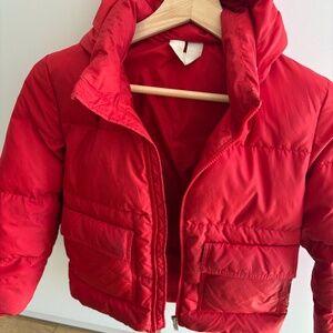 Used Arket Red down jacket - girl 122-128cm